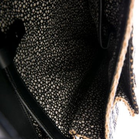 *Host Pick* LOEFFLER RANDALL LEATHER CANVAS BAG - Picture 6 of 6